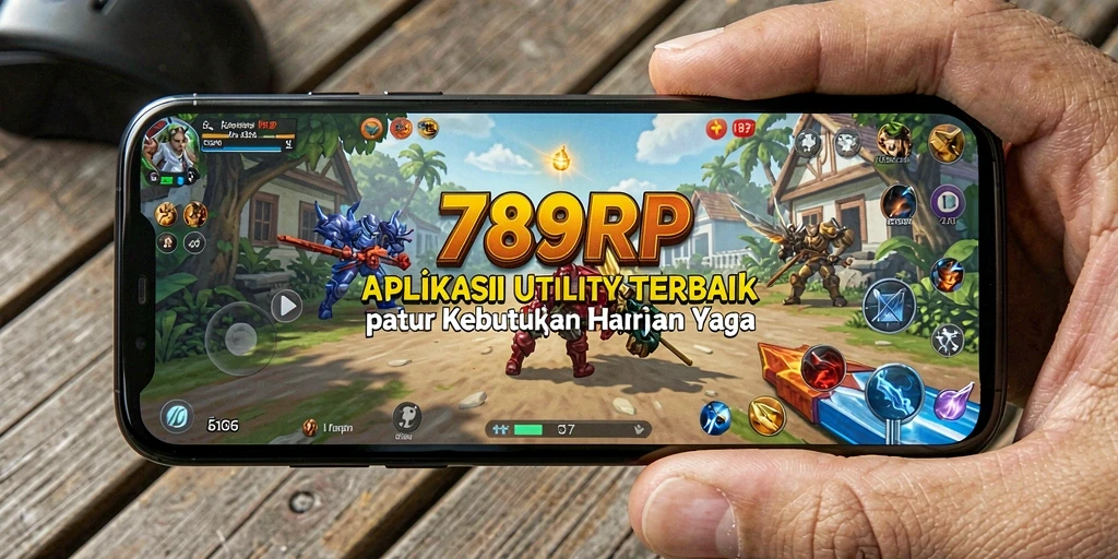 Tampilan antarmuka utama dari aplikasi 789RP saat digunakan.