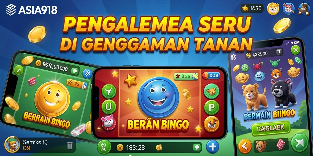 Tampilan menarik dari gameplay Bingo ASIA918 yang seru.
