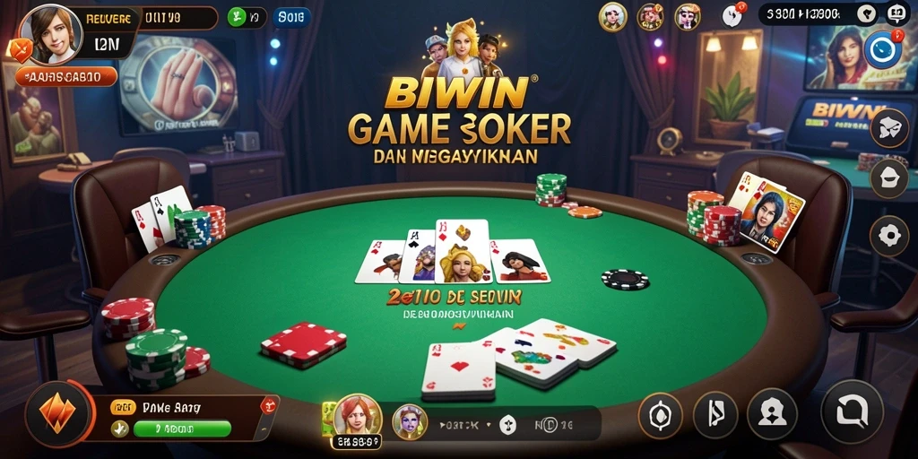 Tampilan gameplay seru dan menantang dalam BIWIN.
