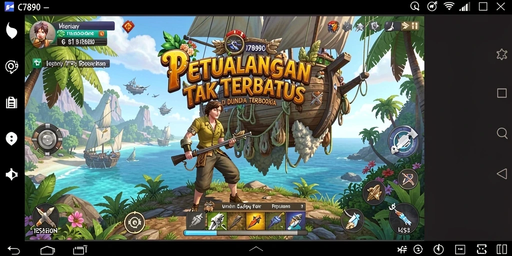 Gameplay Open World yang menarik dan mendalam dari C7890.