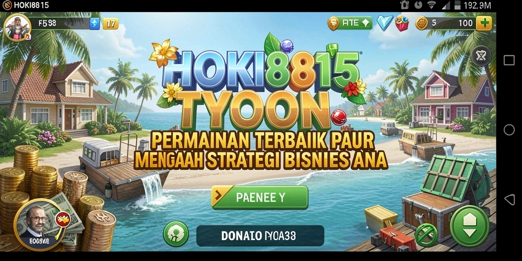 Tampilan gameplay HOKI8815 yang menarik dan mendidik.
