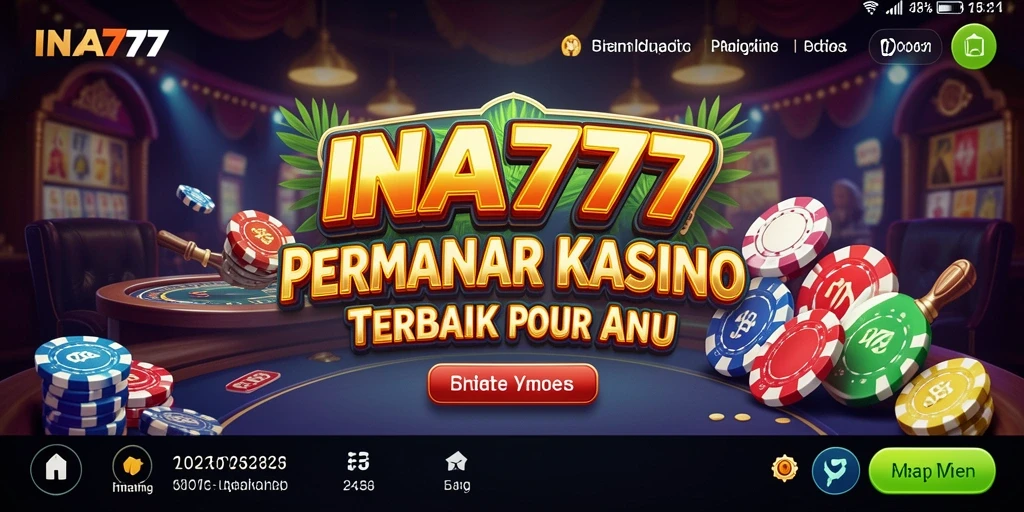 Screenshot <strong>INA777</strong> menunjukkan gameplay Kasino yang mengasyikkan.