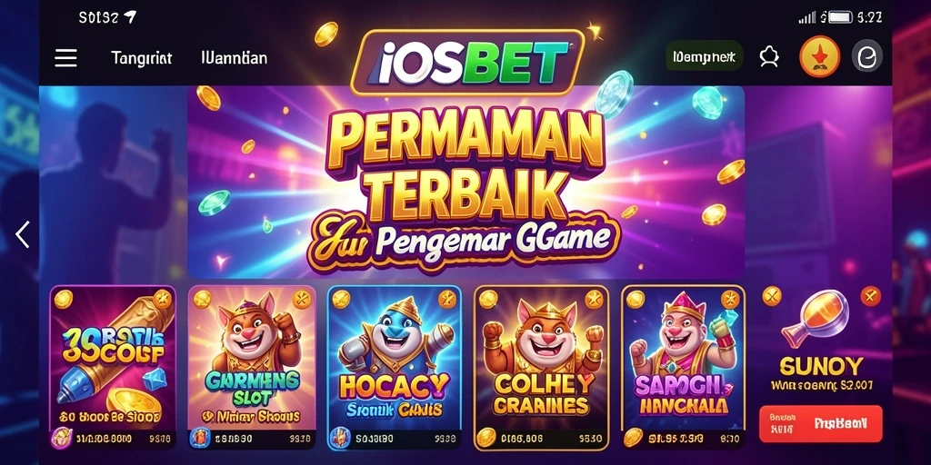 Tampilan permainan slot IOSBET yang menawan dan interaktif.