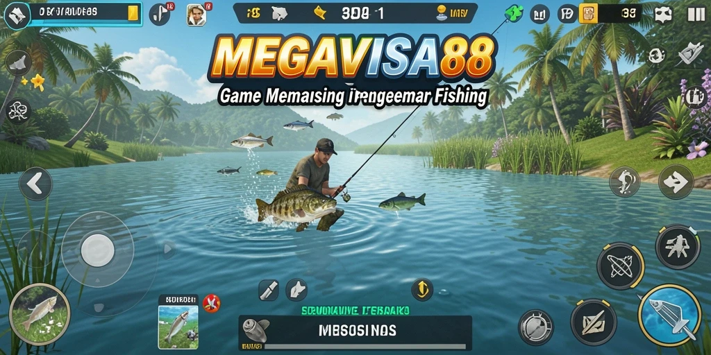 Tangkapan besar ikan di MEGAVISA88 saat bermain.