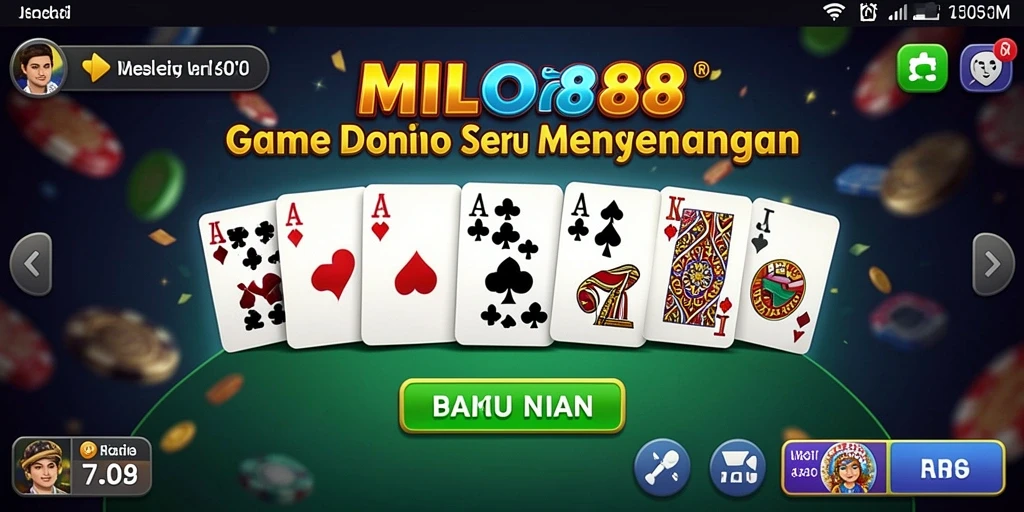 Tampilan gameplay MILO88 yang menarik dan interaktif.