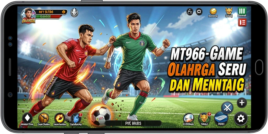 Screenshot gameplay <strong>MT966</strong> menunjukkan aksi seru dalam olahraga.