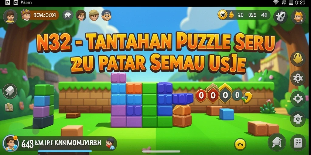Gameplay N32 yang menarik dan penuh tantangan puzzle.