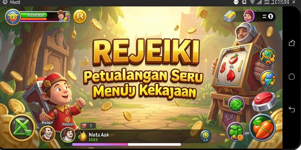 Tangkapan layar menampilkan karakter dalam petualangan yang mendebarkan.