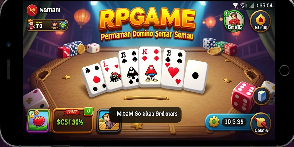 Tampilan gameplay seru dan interaktif dari RPGAME.