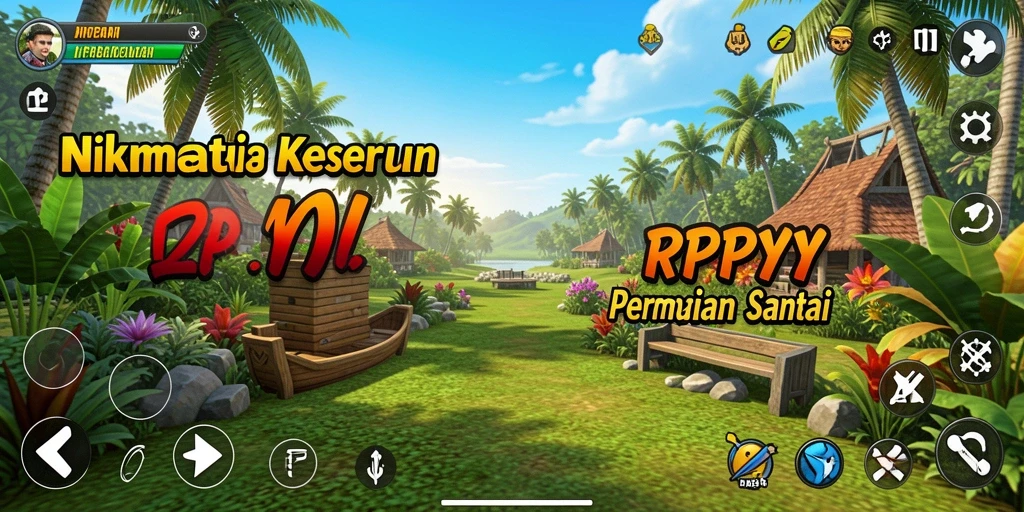 Tampilan gameplay RPYYY yang menarik dan penuh warna.