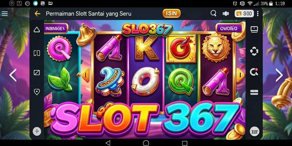 Tampilan menarik dari gameplay SLOT367 dengan tema slot yang beragam.