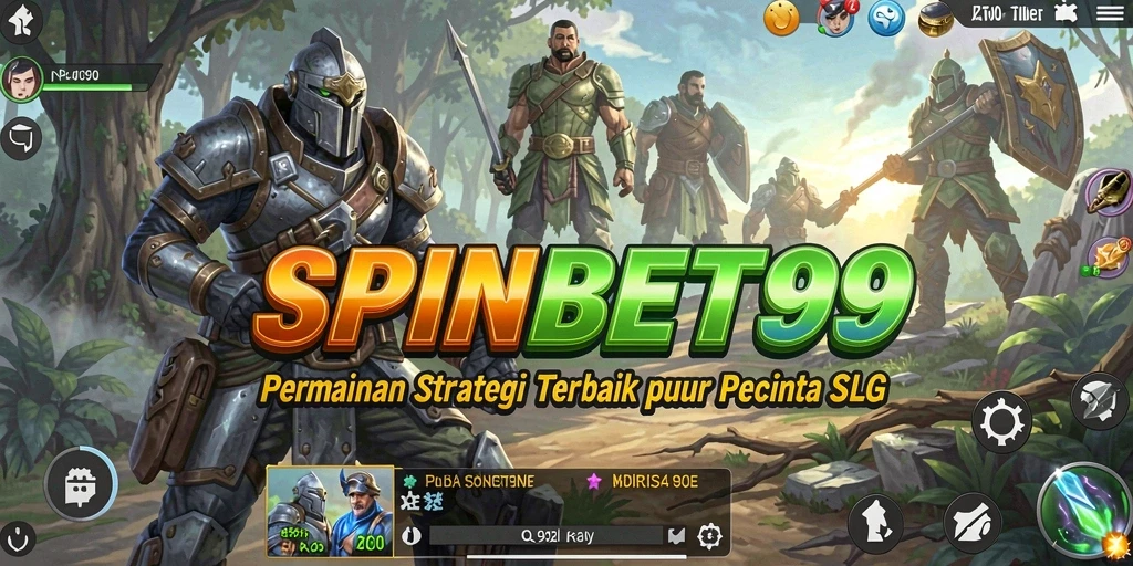 Tampilan menarik gameplay SPINBET99 dalam pertempuran strategis.