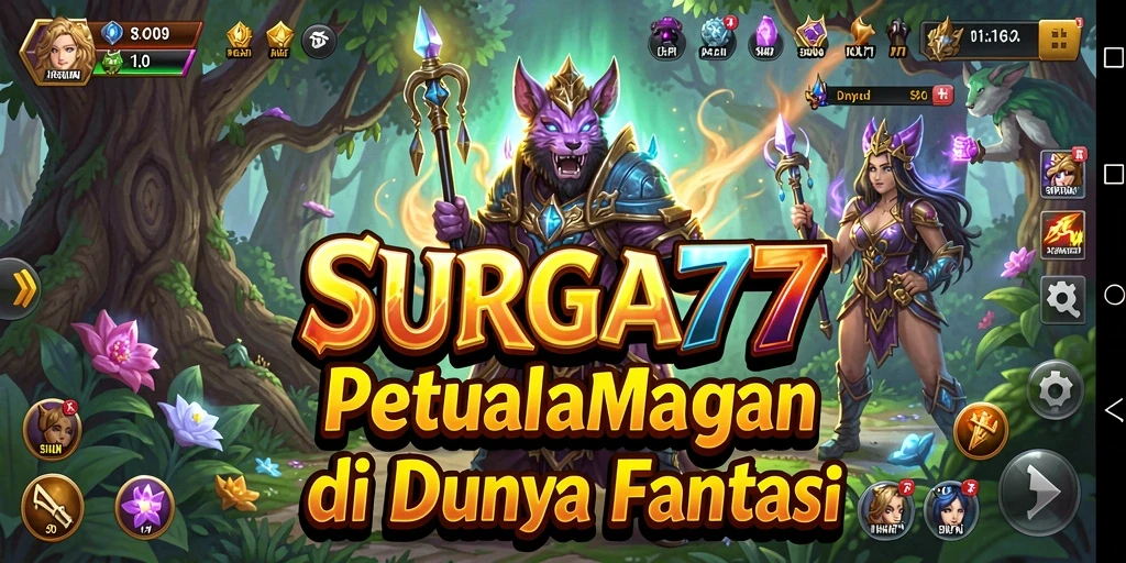 Screenshot gameplay SURGA77 menampilkan momen petualangan seru dengan grafis menakjubkan.